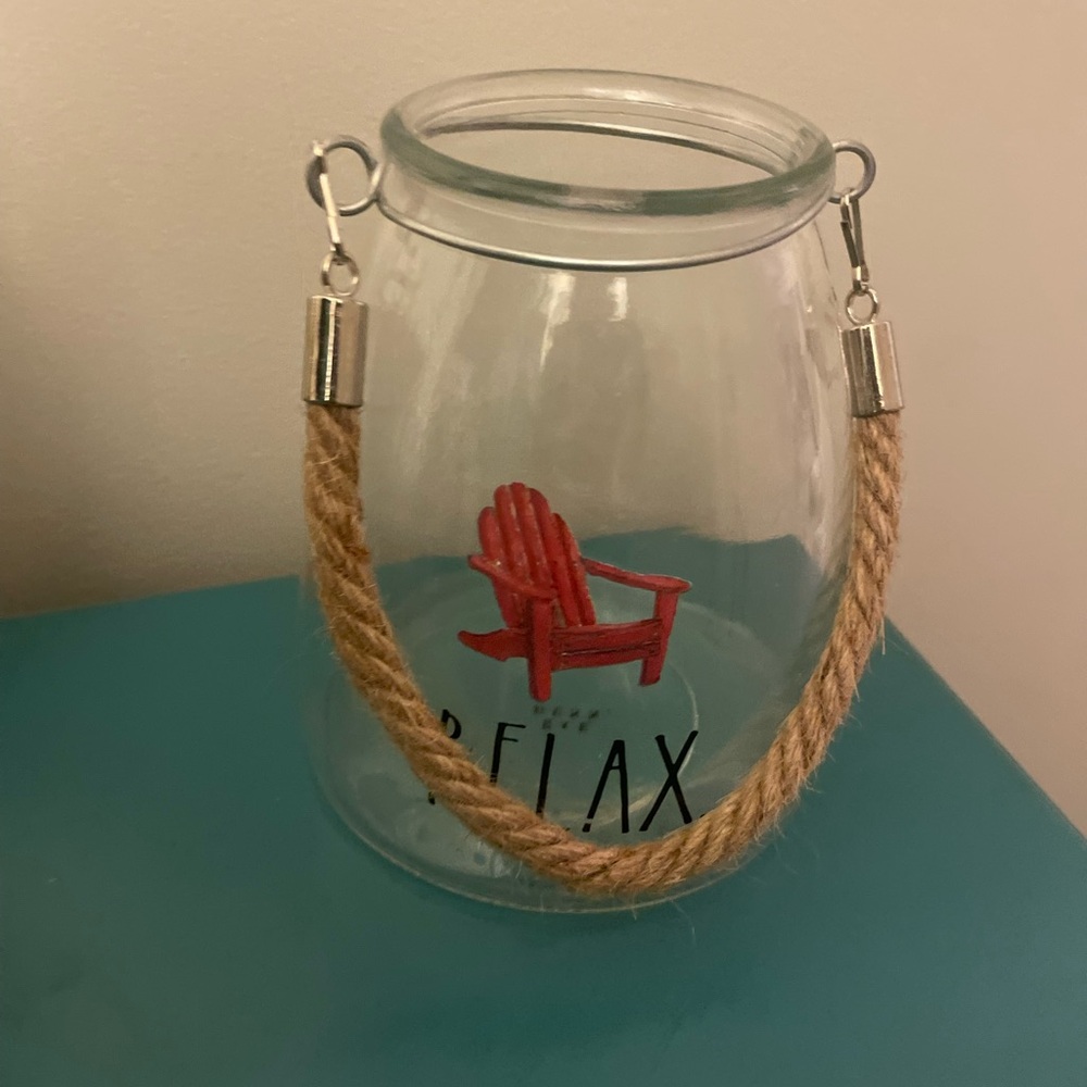 Brand new Rae Dunn outdoor candle holder